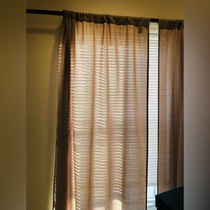 4 Mainstays Textured Panels 38in X 84 in